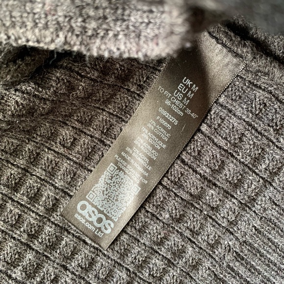 ASOS Knit Zip Up Sweater - Picture 5 of 6